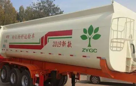 环保型后翻半挂车