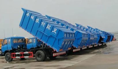 半挂车垃圾车